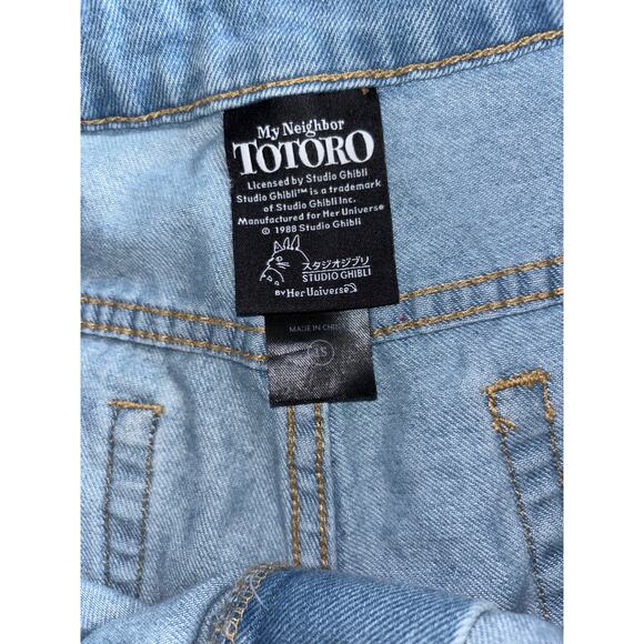 My Neighbor Totoro denim shorts great condition - Picture 6 of 9